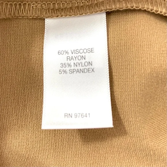 J. Jill Pants Women’s XL Camel Brown Pull On Stretch Ponte - Picture 9 of 13